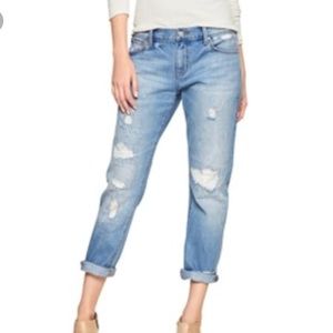 Boyfriend jeans low rise
